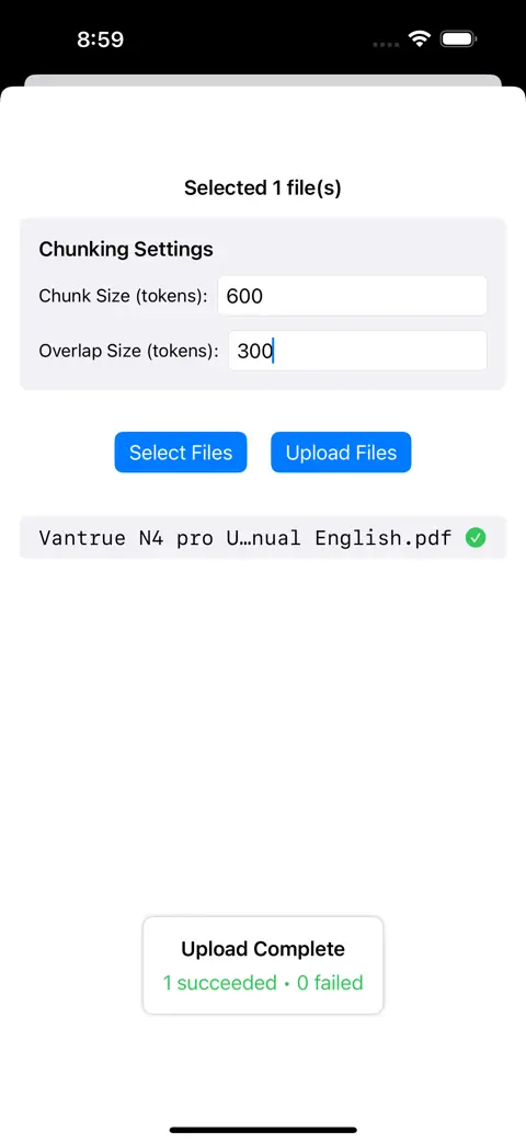 OpenAssistant iPhone screenshot 2