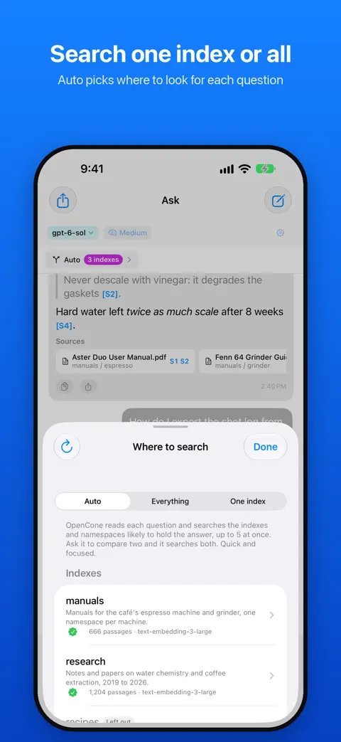 OpenCone App Store screenshot 2
