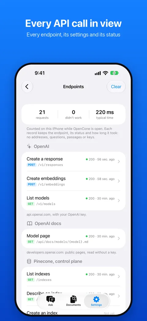 OpenCone iPhone screenshot 8