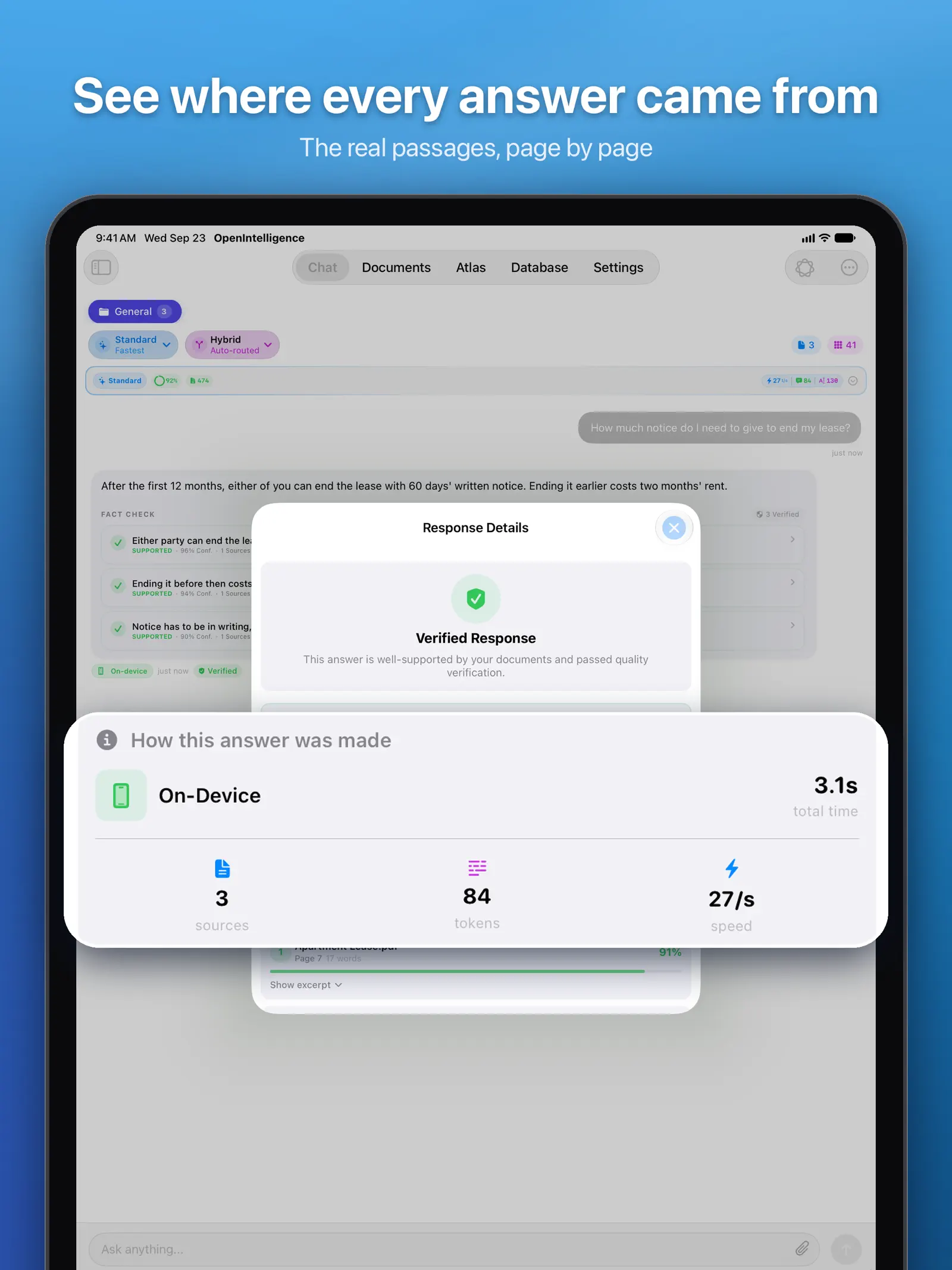 OpenIntelligence iPad screenshot 3
