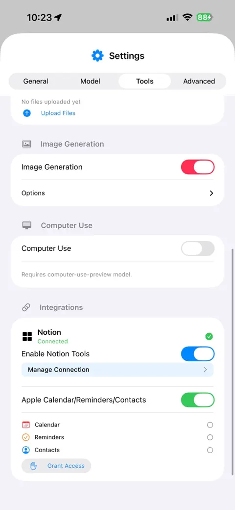 OpenResponses iPhone screenshot 8