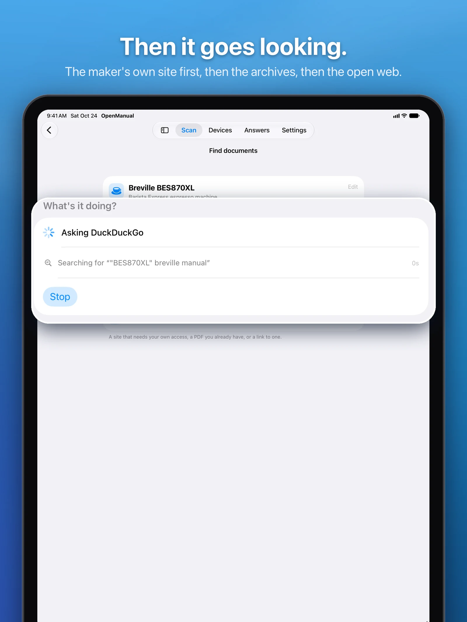 OpenManual iPad screenshot 2