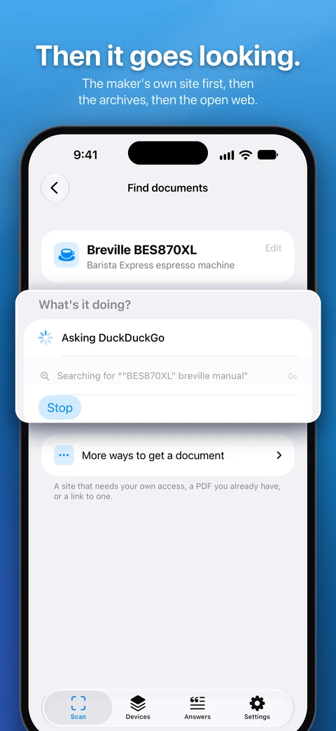 OpenManual iPhone screenshot 3