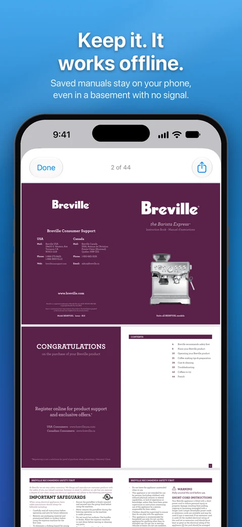 OpenManual iPhone screenshot 6