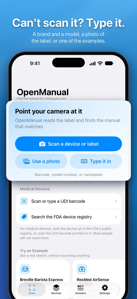 OpenManual iPhone screenshot 7